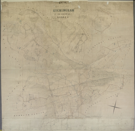 Image: Etchingham tithe map
